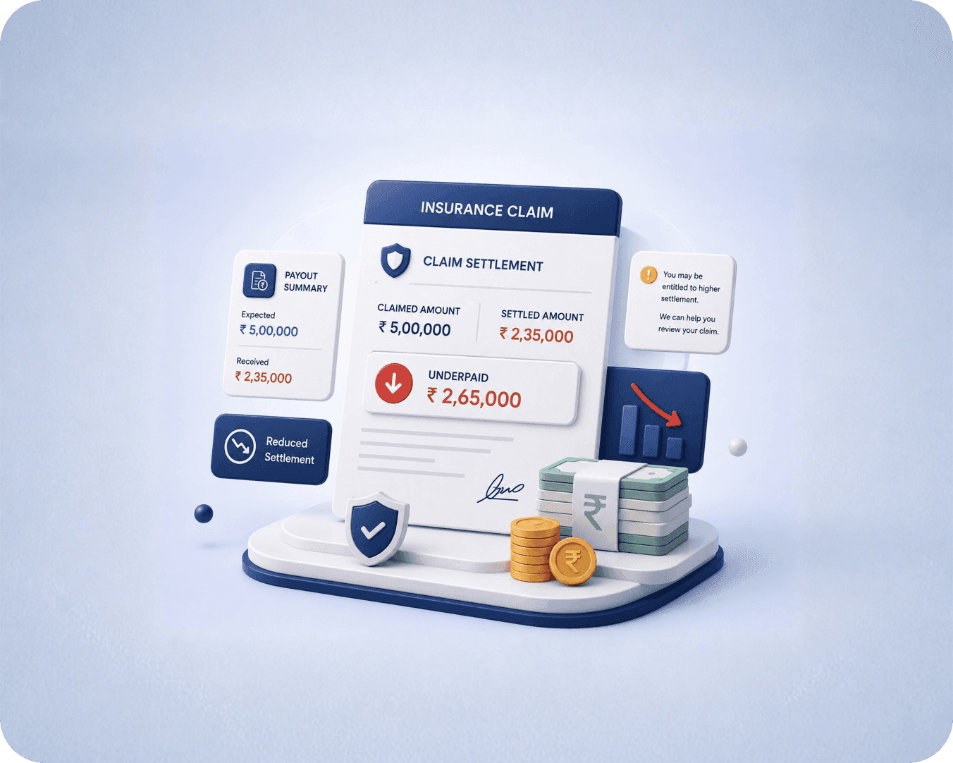 Short Payment On Claim